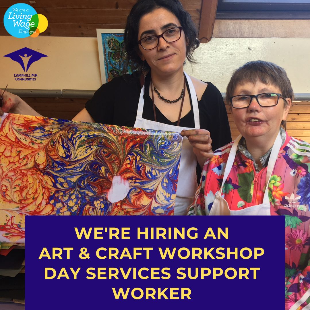 Art & Craft Support Worker vacancy