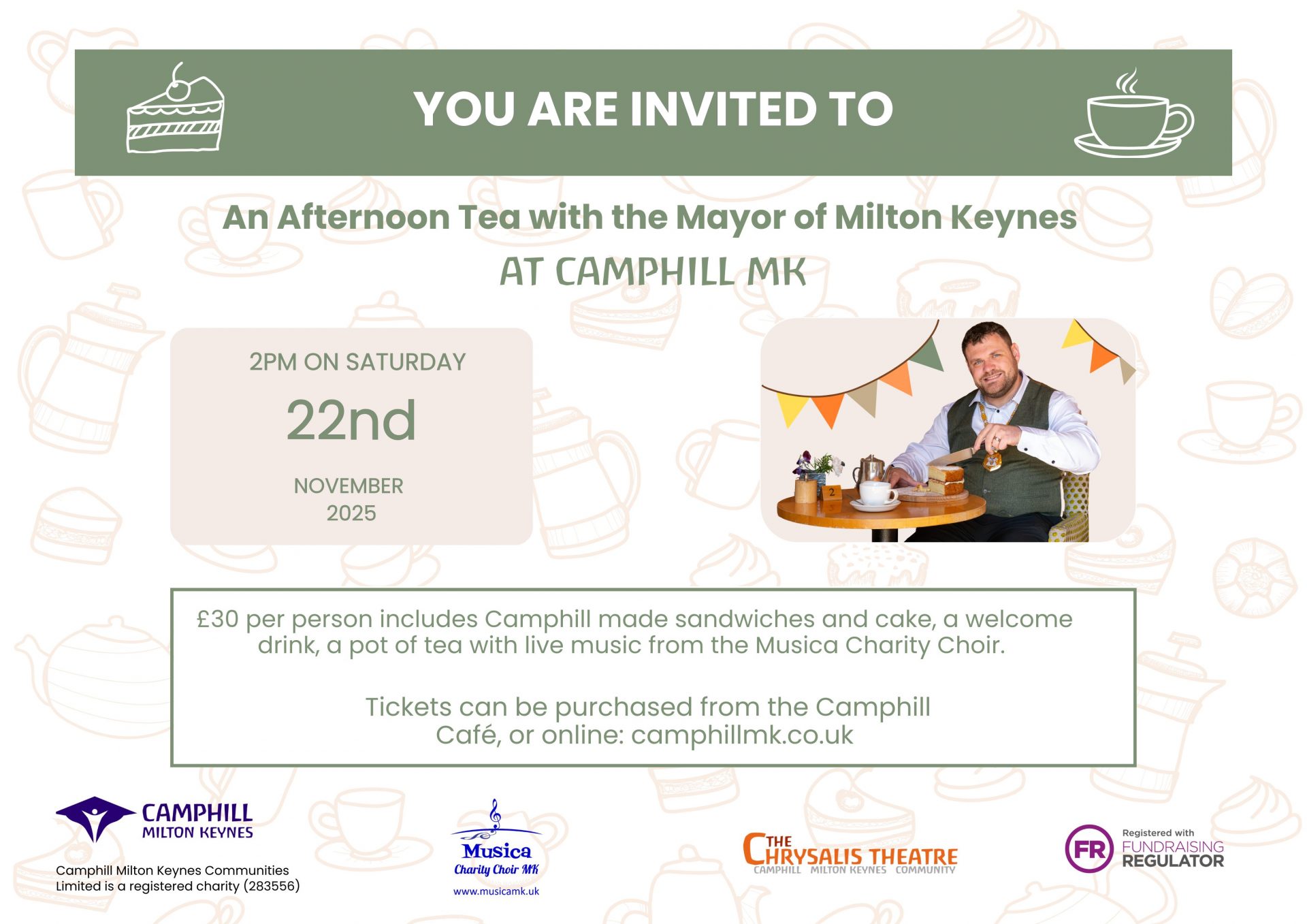 Afternoon Tea with the Mayor of MK